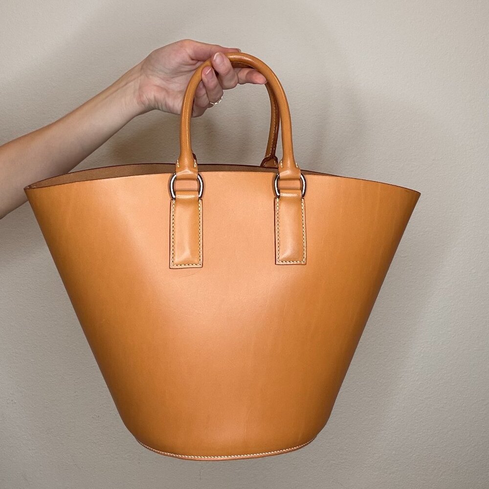 Hermes Leather Tote Bag